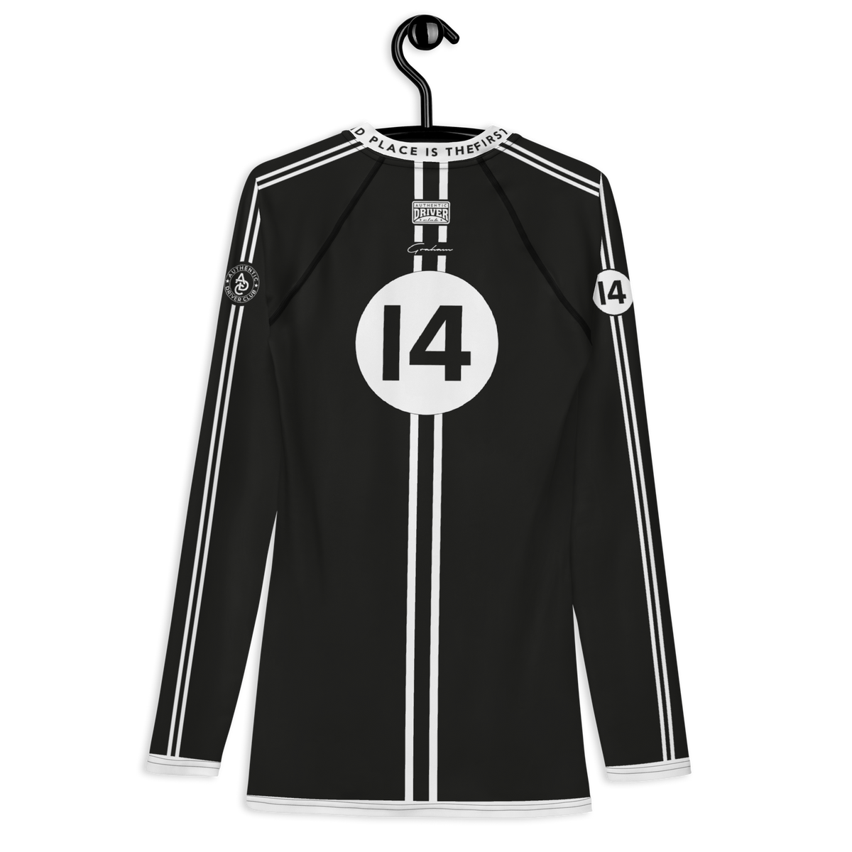 T-shirt de Compression pour Homme #14 Authentic Driver Club
