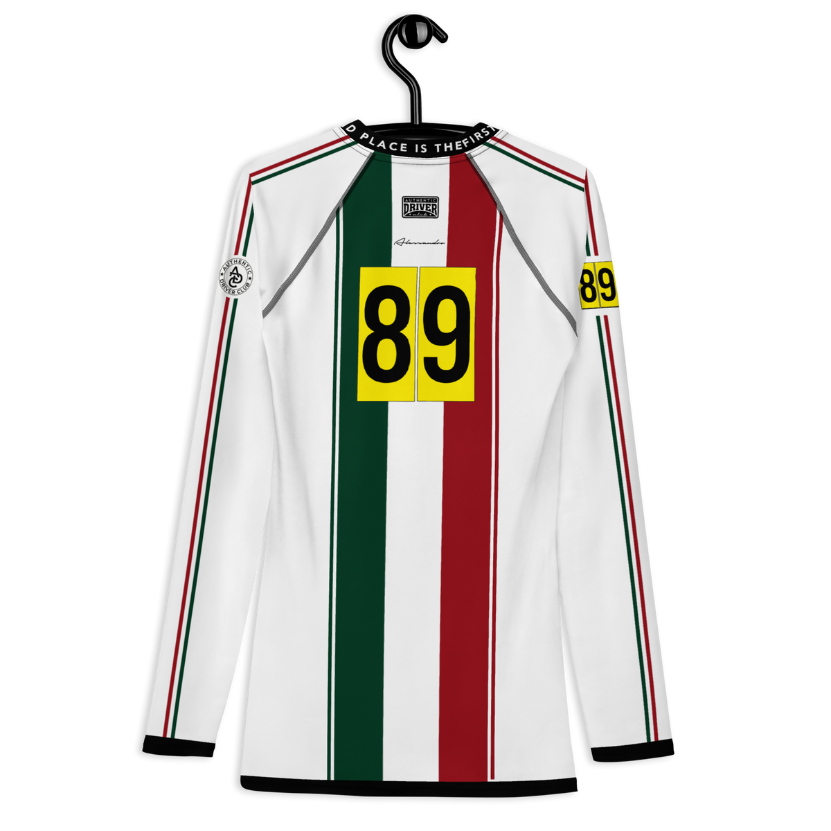 T-shirt de Compression pour Homme #89 Authentic Driver Club