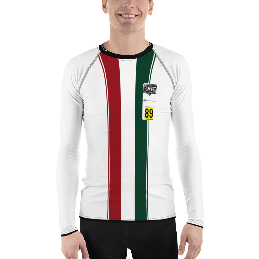 T-shirt de Compression pour Homme #89 Authentic Driver Club
