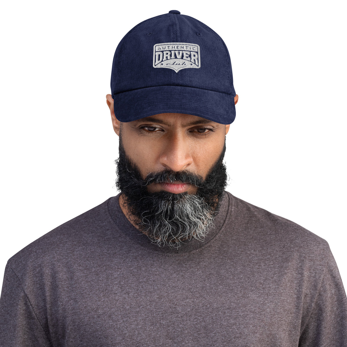 Casquette en velours Vintage Authentic Driver Club
