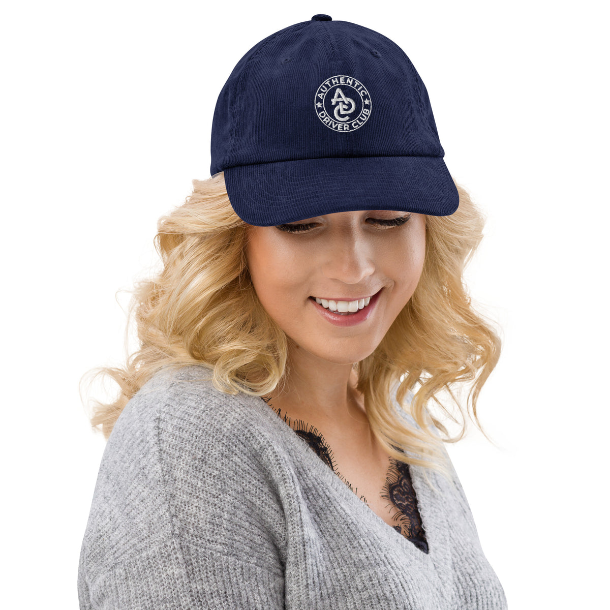 Casquette en velours ADC Authentic Driver Club