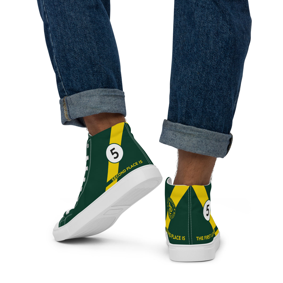 Baskets hautes en toile homme #5 Authentic Driver Club