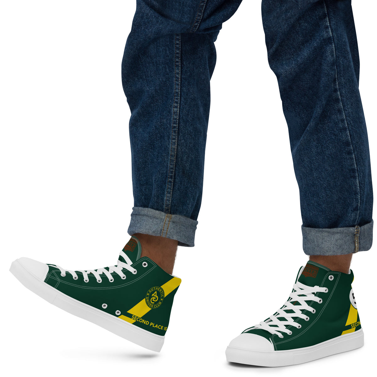Baskets hautes en toile homme #5 Authentic Driver Club