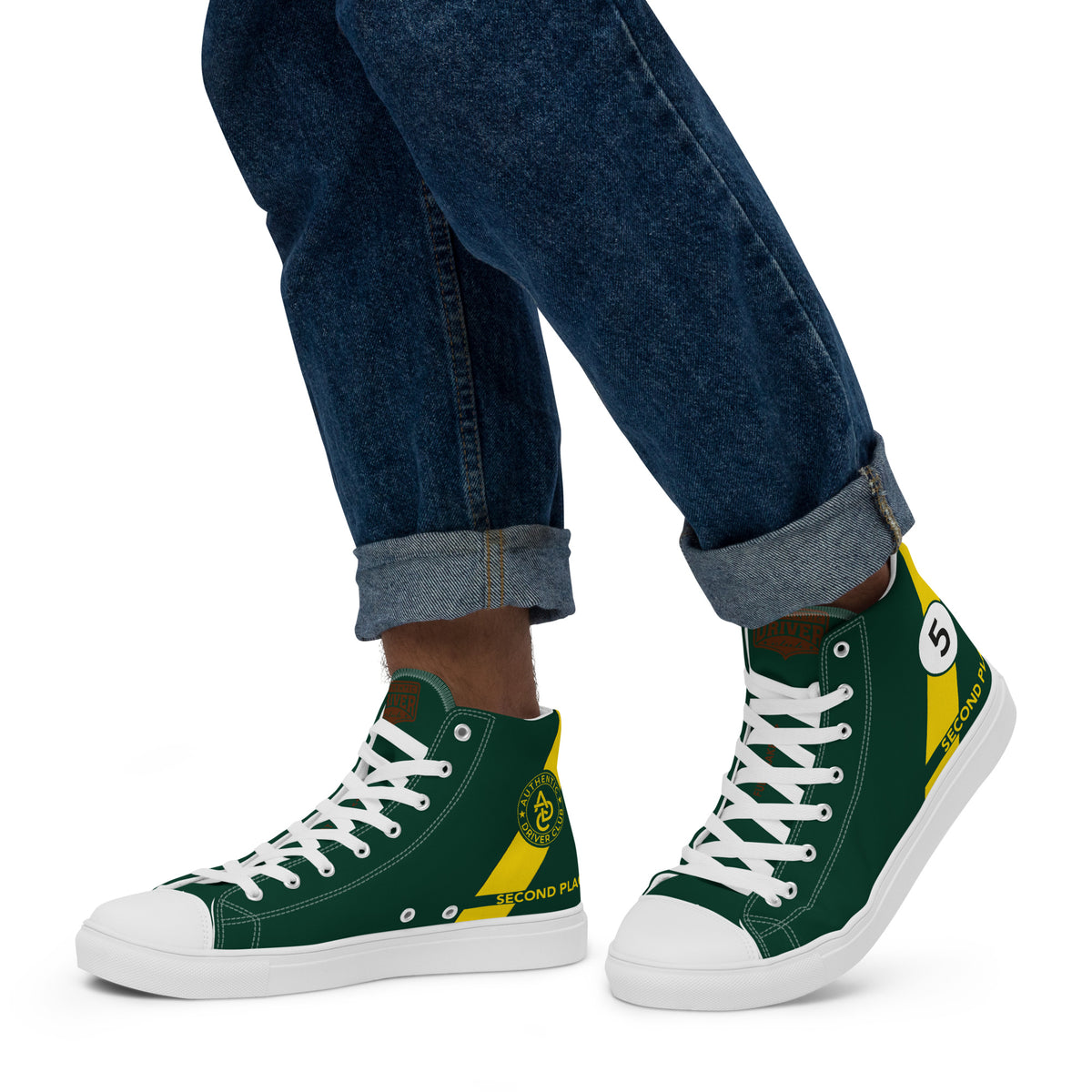 Baskets hautes en toile homme #5 Authentic Driver Club